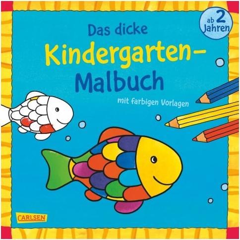 The big kindergarten colouring book