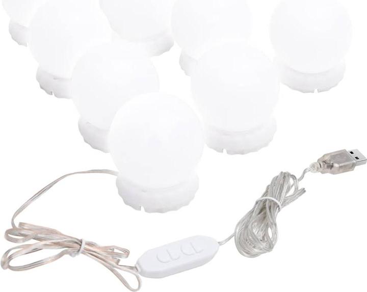 Immagine prodotto vidaXL Wandspiegel mit LED-Leuchte (70 cm)