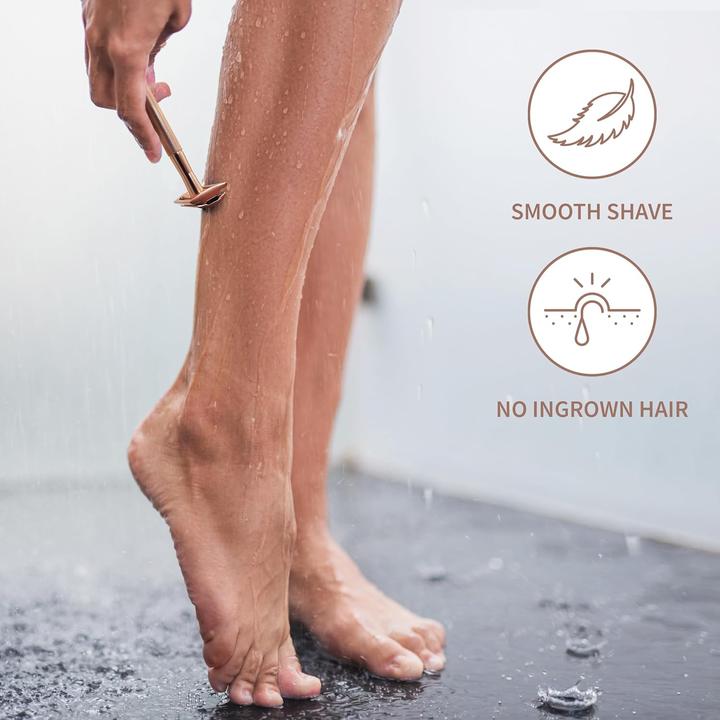 Produktbild Bam Baw Bambaw Geschenk Rasierset rosa 3 Stück