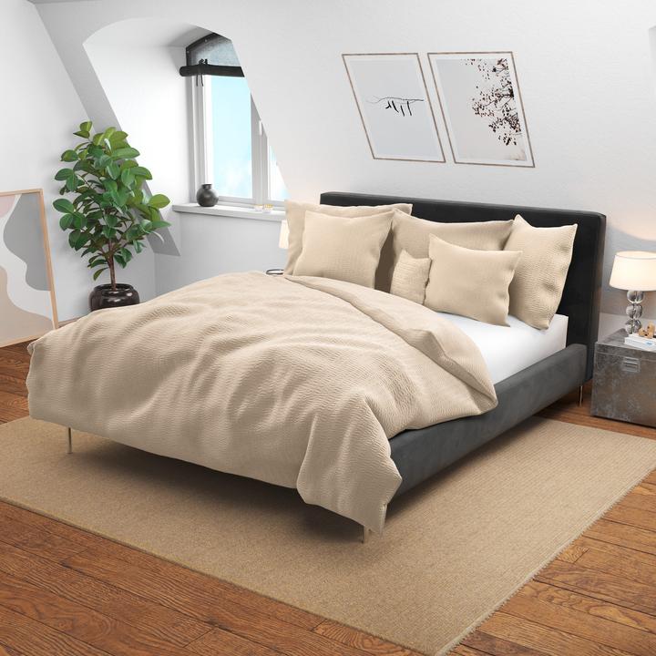 Produktbild Lotus Bettwaren Seersucker (Duvetbezug, 160 x 210 cm)