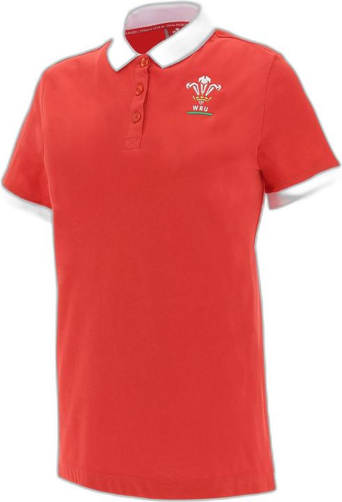 Produktbild Macron Polo-Shirt Frau Pays de Galles Rugby XV Merch CA LF (M)
