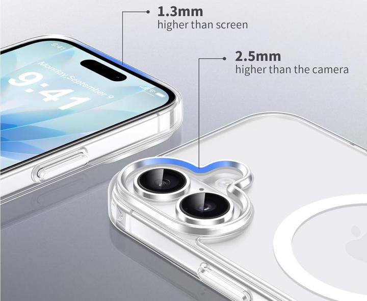Immagine prodotto Screenguard Magnetic Clear Case MagSafe Hülle (Apple iPhone 17)