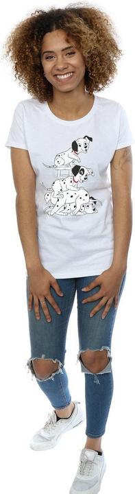 Actual product image Disney Womens/Ladies 101 Dalmatians Chair Cotton T-Shirt (S)