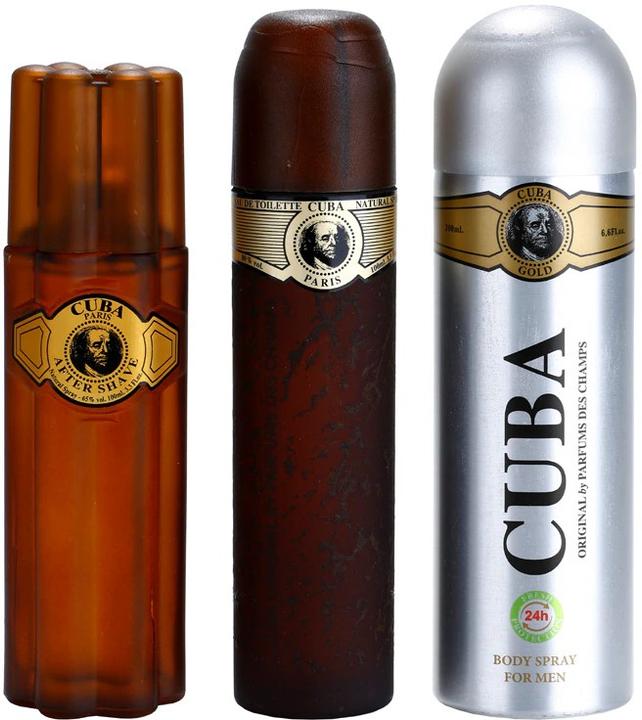 Actual product image Fragluxe Cuba Gold (Perfume set)