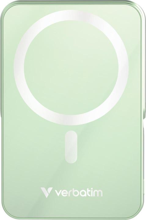 Actual product image Verbatim Powerbank 10000 mAh Green (10000 mAh, 20 W, 37 Wh)