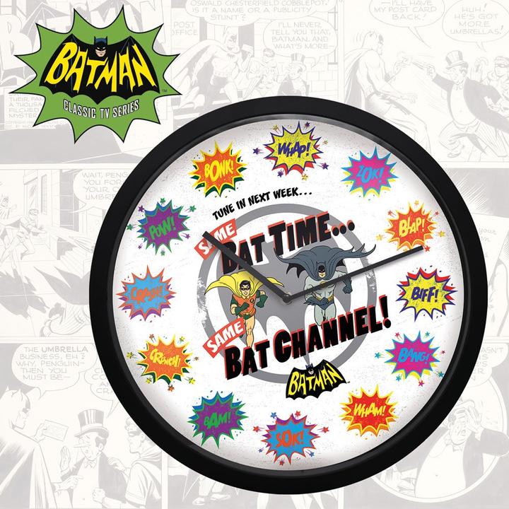 Actual product image Fanattik DC Comics Wall Clock Batman Retro (30 cm)