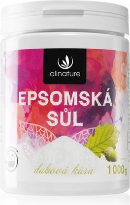 Produktbild Allnature Epsomská sůl Oak Bark (Badeperlen, 1000 g)