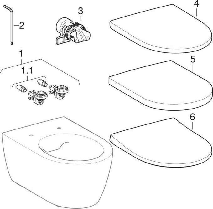 Produktbild Geberit iCon Set