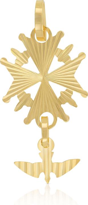 Image du produit Muau Croix huguenote (Or jaune 750/18K)