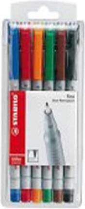 Actual product image STABILO OHPen (Green, Red, Blue, Black, Orange, Brown, 0.40 mm, 1 x)