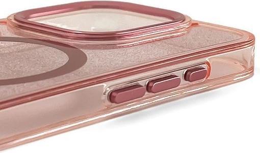 Produktbild Hurtel Glitter Case mit MagSafe für Samsung Galaxy A16 5G - Rosa (Samsung Galaxy A16 5G)