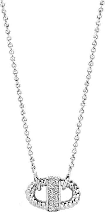 Immagine prodotto Ti Sento Milano Collana con design a corda e zirconi 3910ZI/42 (Argento 925, 38 cm)