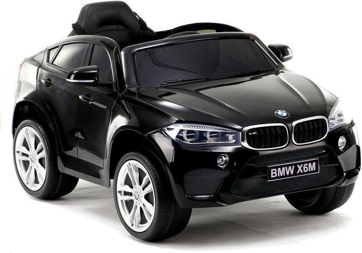 Immagine prodotto Lean Toys Auto elettrica per bambini BMW X6, nera (6 V)