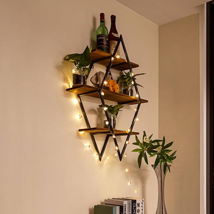 Actual product image Lindby Motje LED fairy lights, Father Christmas (3.20 m)