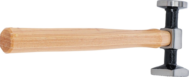 Actual product image BGS Body Hammer round, flat Head / square, flat Head (660 g)