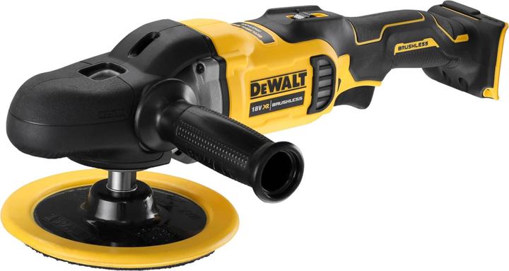 Produktbild DeWalt DCM 849 D2 Akku Exzenter Poliermaschine 18 V 180 mm Brushless + 2x Akku 2,0 Ah + Ladegerät (Exzenterschleifer)