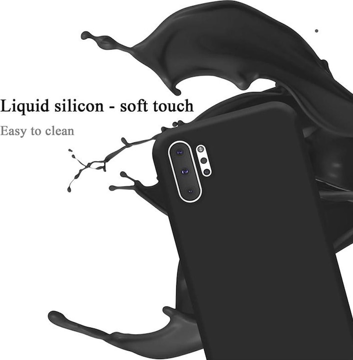 Produktbild Cadorabo TPU Liquid Silicone Case Cover (Samsung Galaxy Note 10 Plus, Samsung Galaxy Note 10 Pro)