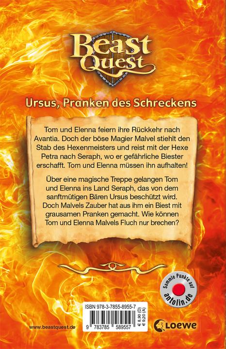 Produktbild Beast Quest - Ursus, Pranken des Schreckens (Deutsch, Adam Blade, 2018)