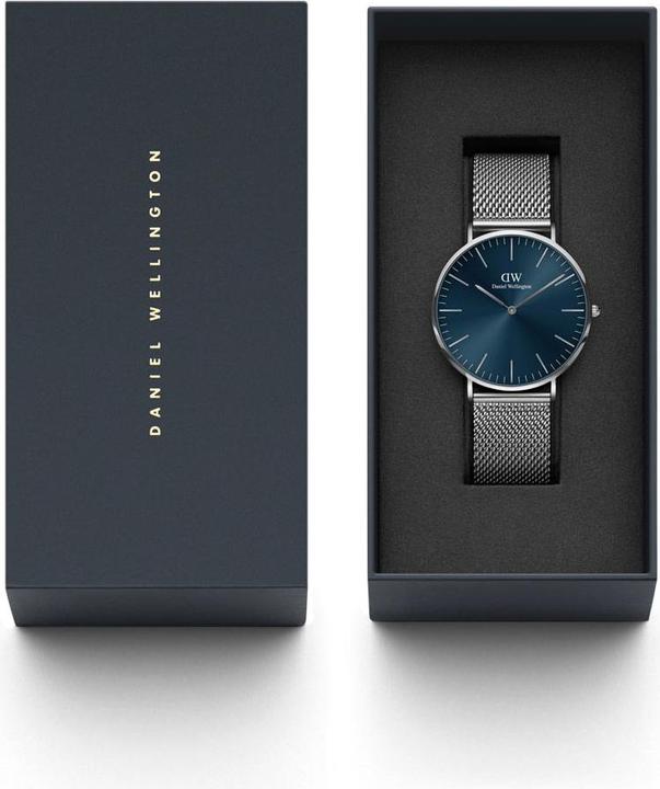 Produktbild Daniel Wellington Classic Mesh Arctic (40 mm) (Analoguhr, 40 mm)