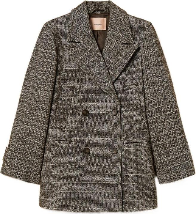 Actual product image Twinset Twin-set Giacconi Marrone E Oro (40)