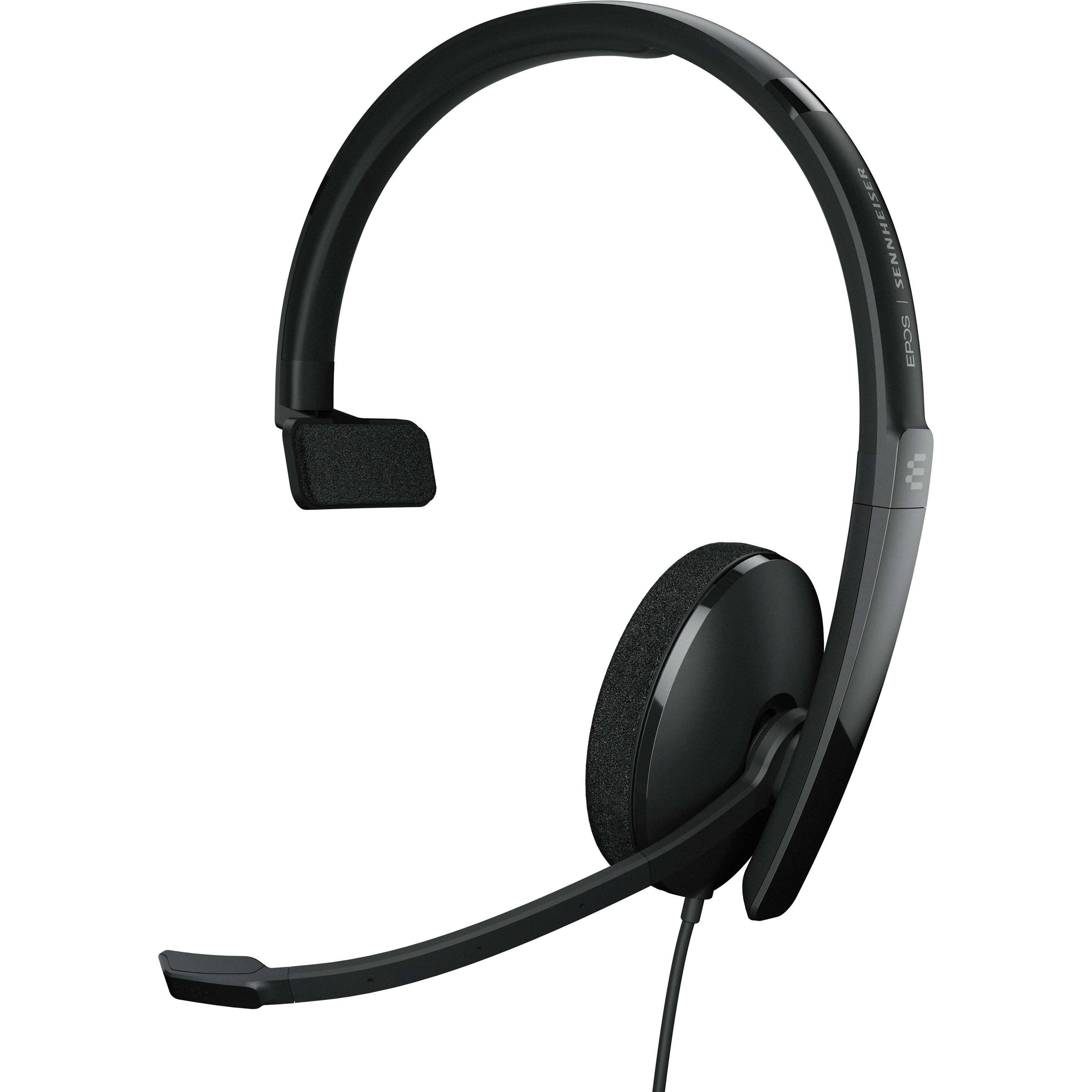 EPOS I Sennheiser Adapt 130 USB Ii (Kabelgebunden, USB-A), Office Headset, Schwarz