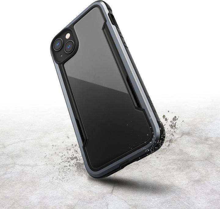 Actual product image X-Doria Raptic Shield Case for iPhone 14 Plus Black Armor Cover (Apple iPhone 14 Plus)