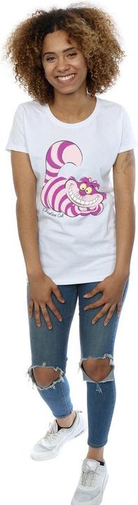Immagine prodotto Alice In Wonderland Maglietta Aderente Gatto di Cheshire Donna (L)