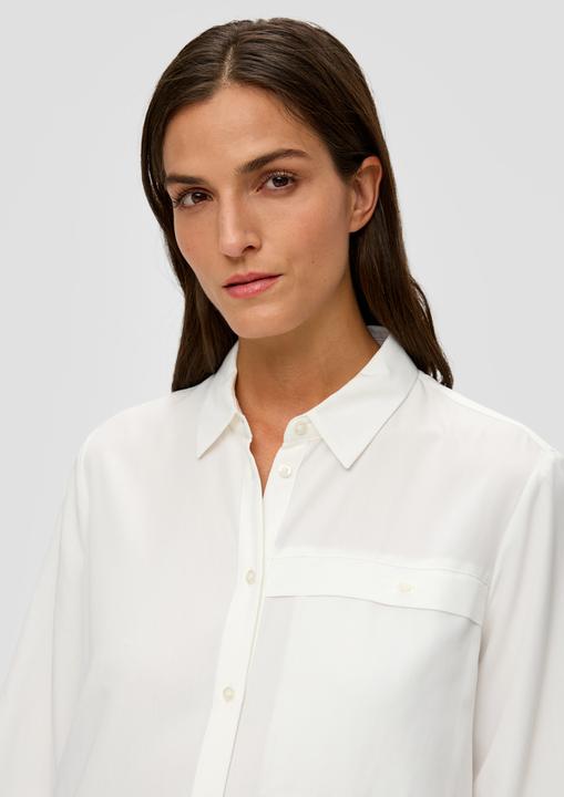 Produktbild s.Oliver Bluse Twill-Bluse aus Viskosemix (44)