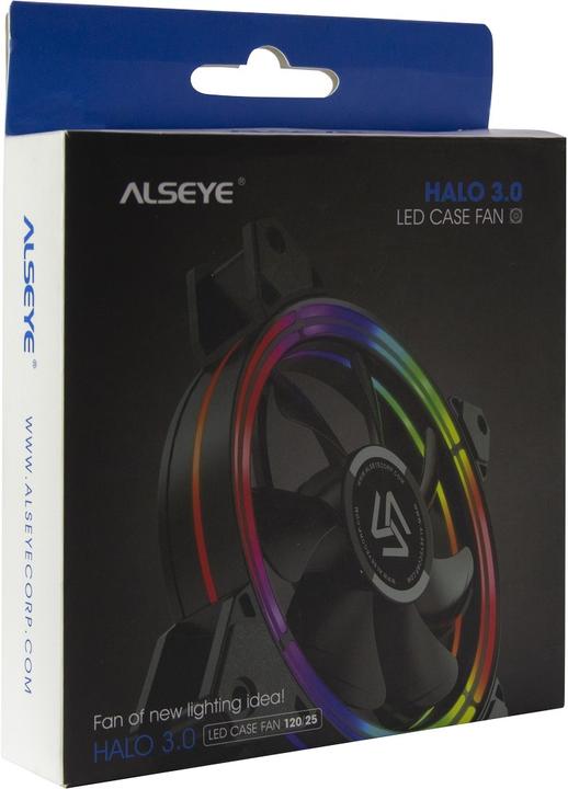 Produktbild Intertech Inter-Tech Alseye Halo 3.0 Computergehäuse Ventilator (120 mm, 1 x)
