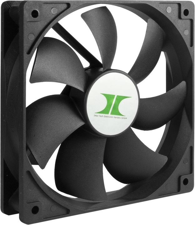 Produktbild Intertech Lüfter 120*120*25 IPC Fan Set 3xLüfter 120mm schw