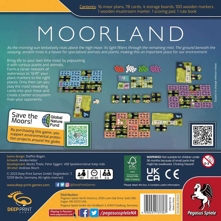 Produktbild Pegasus Moorland (English Edition) (Englisch, 2 - 4 Spieler)