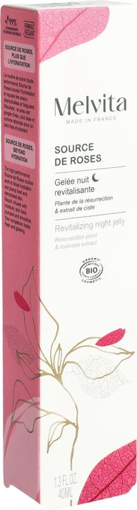 Actual product image Melvita Source de Roses Revitalising Night Gel (40 ml, Night cream)