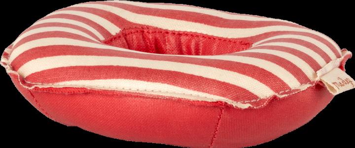 Actual product image Maileg Inflatable, Small Mouse -Red Striped