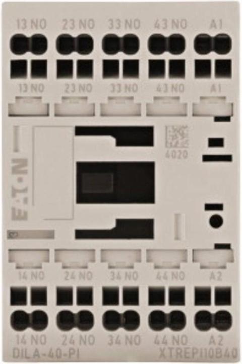 Produktbild Eaton DILA-40(24VDC)-PI 199208Hilfsschütz 24VDC 4 S Push-in-Klemmen