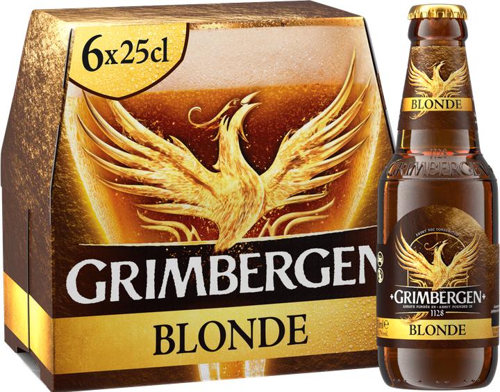Image du produit Grimbergen Blonde (6 x 25 cl)