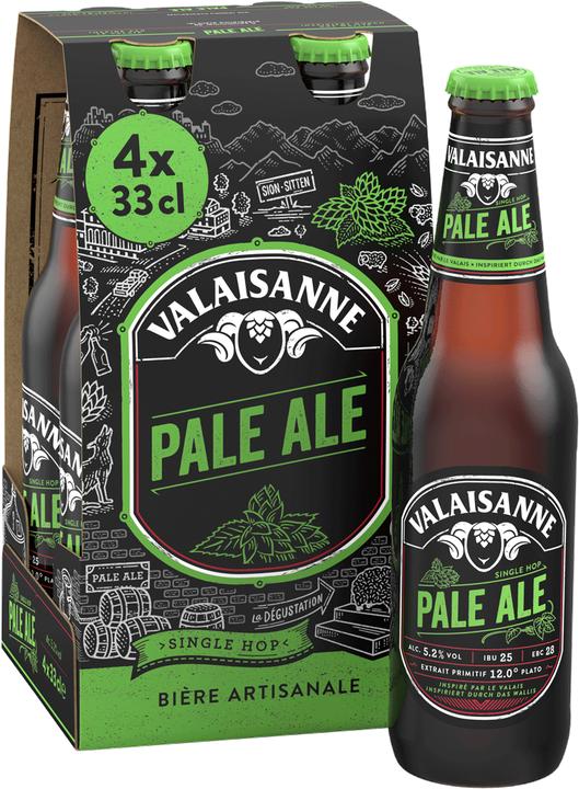 Image du produit Valaisanne Pale Ale (4 x 33 cl)