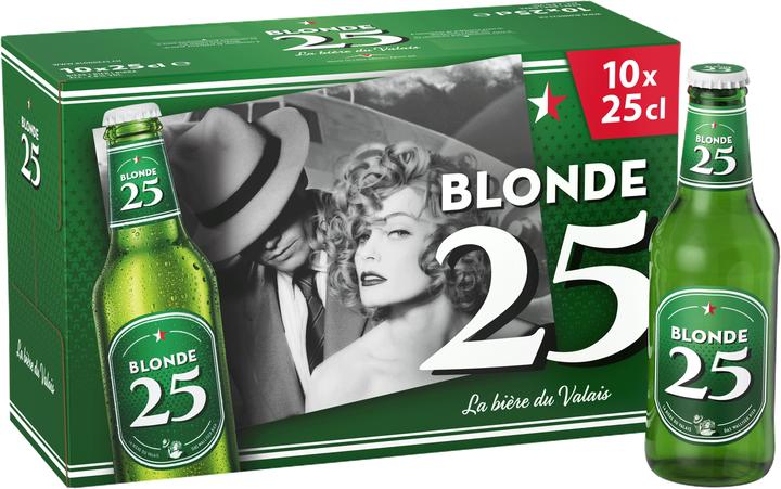 Produktbild Valaisanne Blonde 25 (10 x 25 cl)