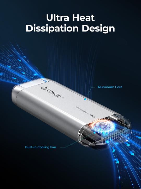 Image du produit Orico 2TB R40 Type-C R3700:W2900 (2 To)