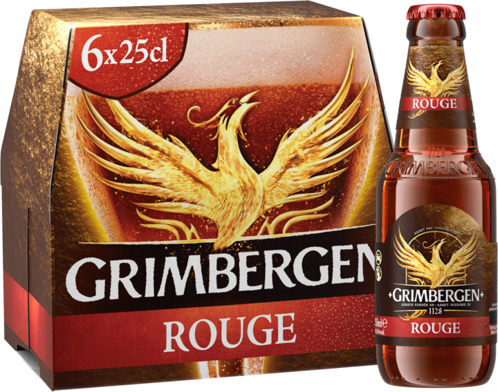 Actual product image Grimbergen Rouge (6 x 25 cl)