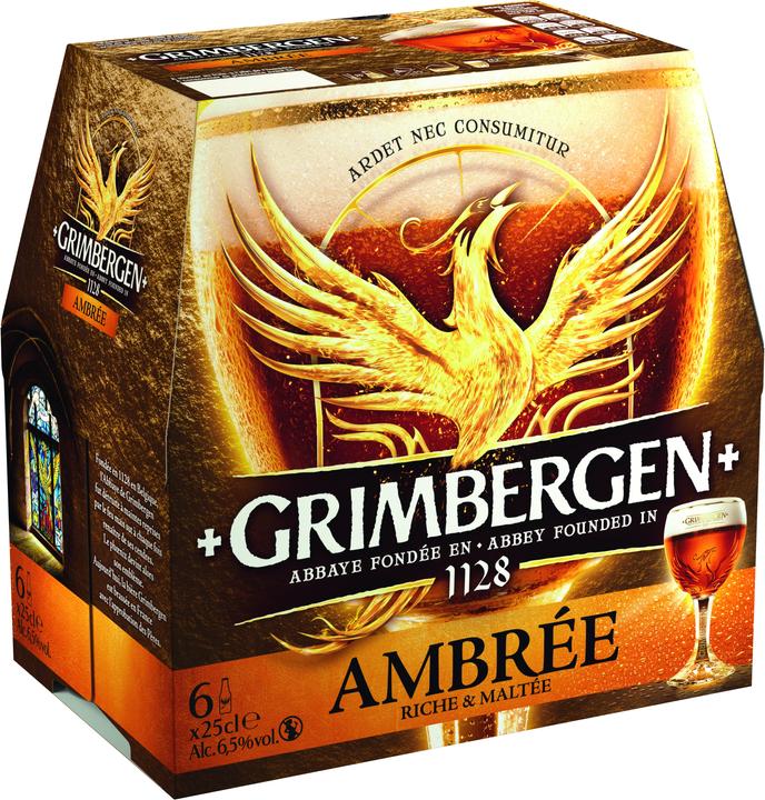 Produktbild Grimbergen Ambrée (6 x 25 cl)