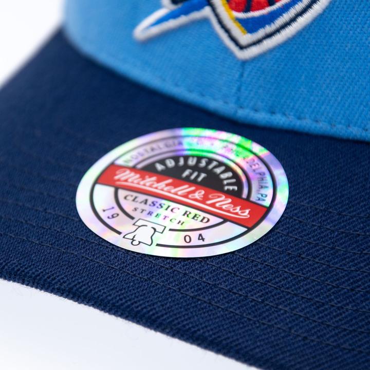 Produktbild Mitchell & Ness M&N Stretch Snapback Classic Red Cap - Oklahoma City Thunder (One Size)