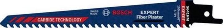 Bosch Professional Zubehör EXPERT ‘Fiber Plaster’ S 641 HM Säbelsägeblatt, 1 Stück