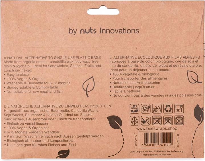 Produktbild Nuts Pflanzenwachsbag (2x)