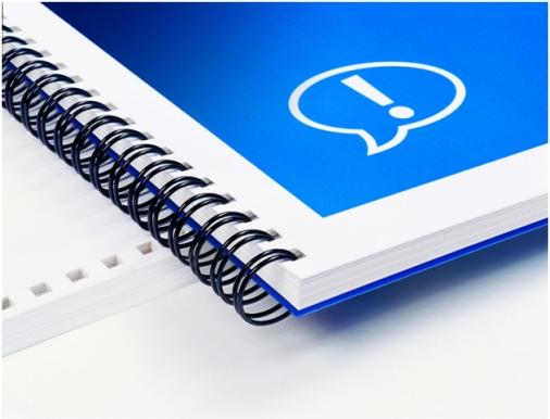 Produktbild GBC Drahtspiralen 34 Ring 12mm schwarz 1Stk.