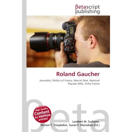 Roland Gaucher, Fachbücher