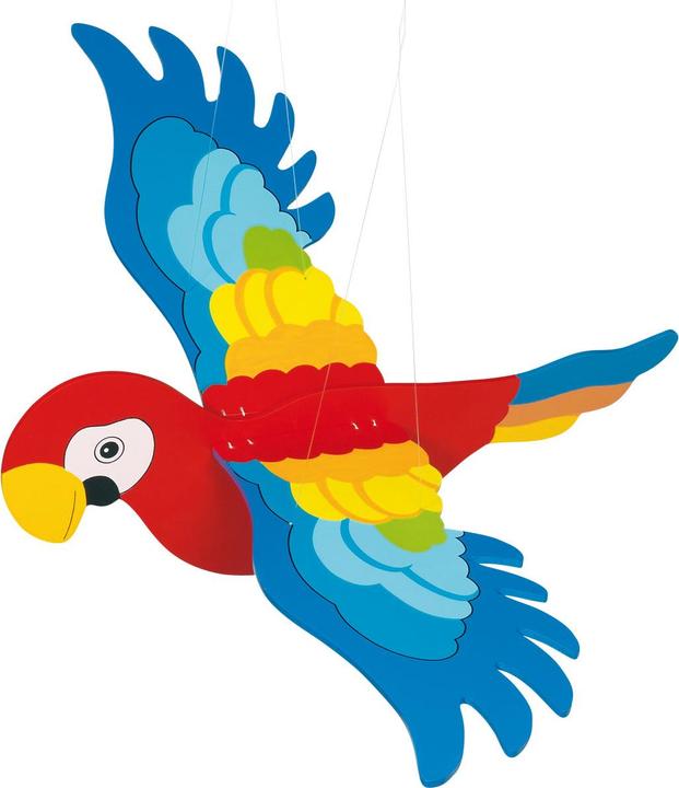Actual product image Goki Wooden parrot figurine