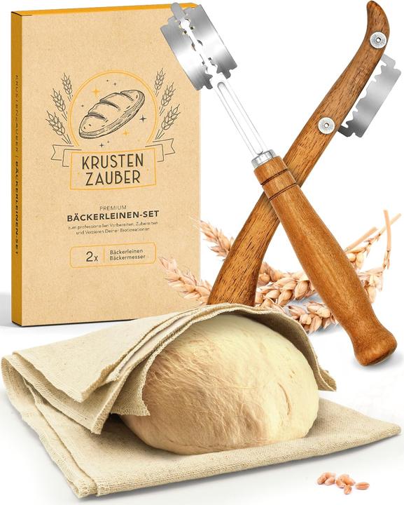 Actual product image Krustenzauber Bäckermesser-Set