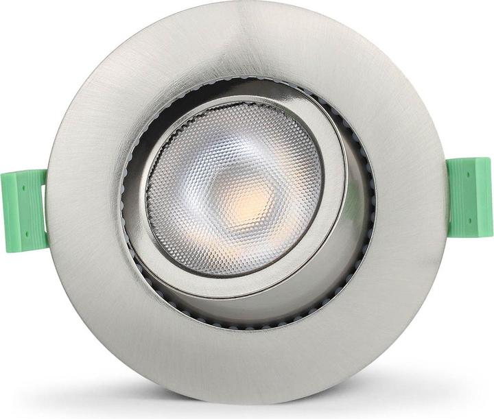 Actual product image JTI Ellen Einbaudownlight Dim-to-Warm 520lm IP65 1er-Pack Gebürsteter Stahl (520 lm)