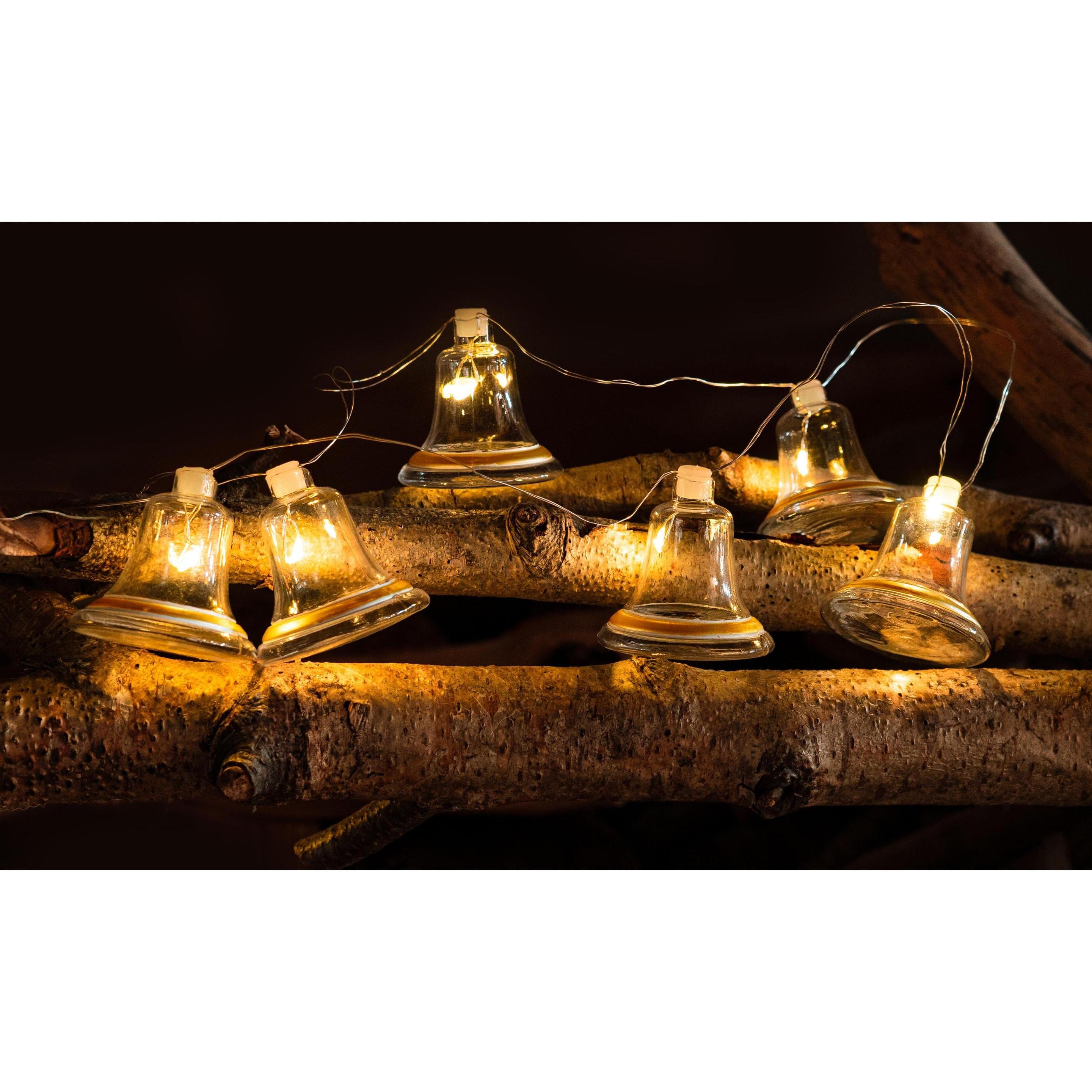 Thumbnail - Sirius, Lichterkette, Weihnachtslichterkette Tiffany Glocke, 8 × Lampen (1.05 m)