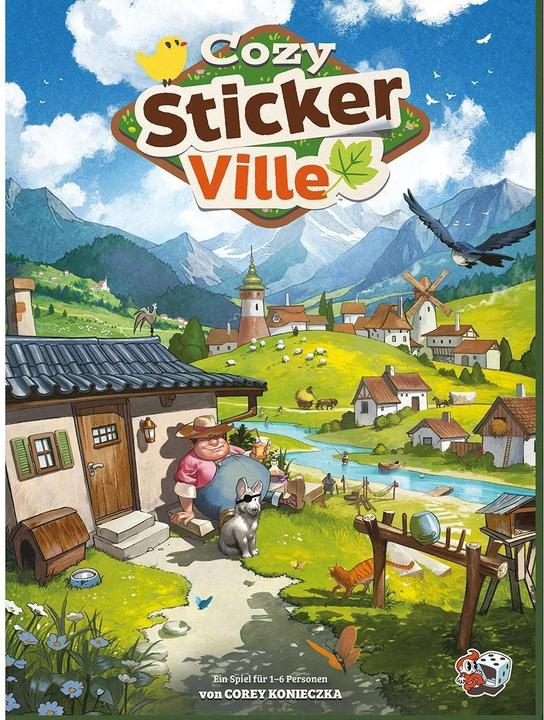Productafbeelding Cozy Stickerville DE (Duits, 1 - 6 Spelers)